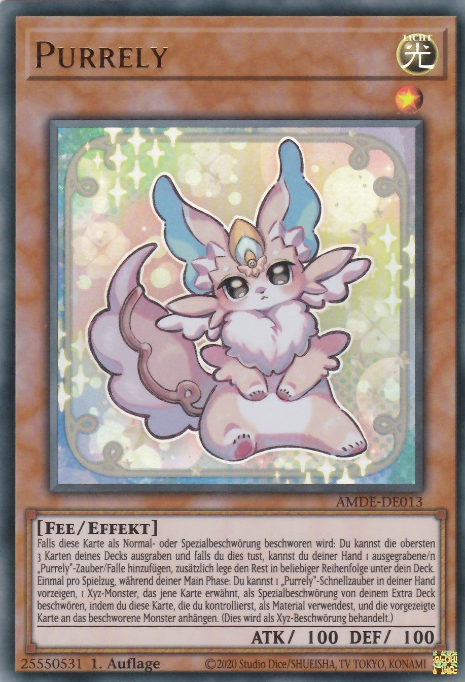 Purrely - AMDE-DE013 - Ultra Rare - Deutsch - 1. Auflage - Amazing Defenders