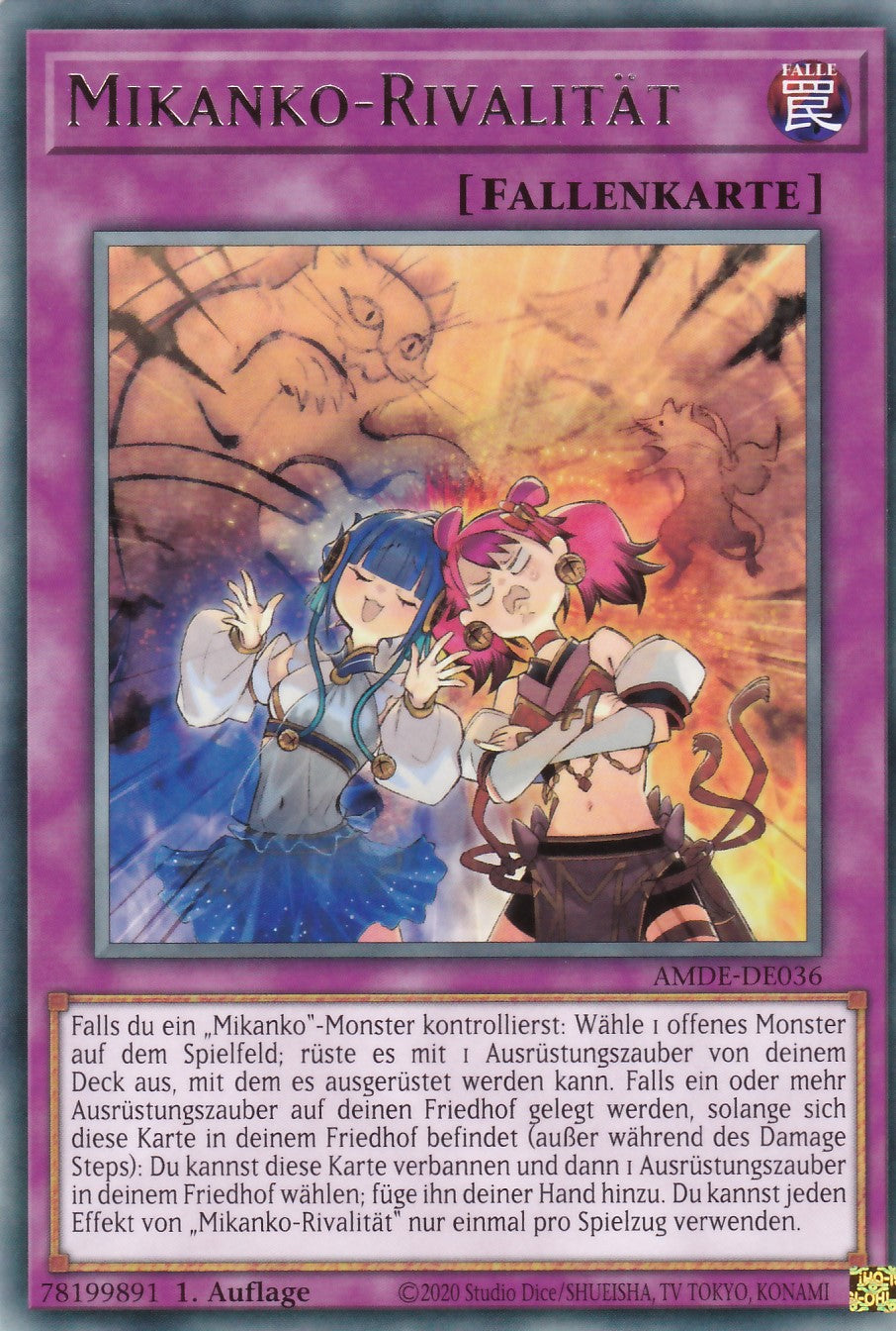 Mikanko-Rivalität - AMDE-DE036 - Rare - Deutsch - 1. Auflage - Amazing Defenders