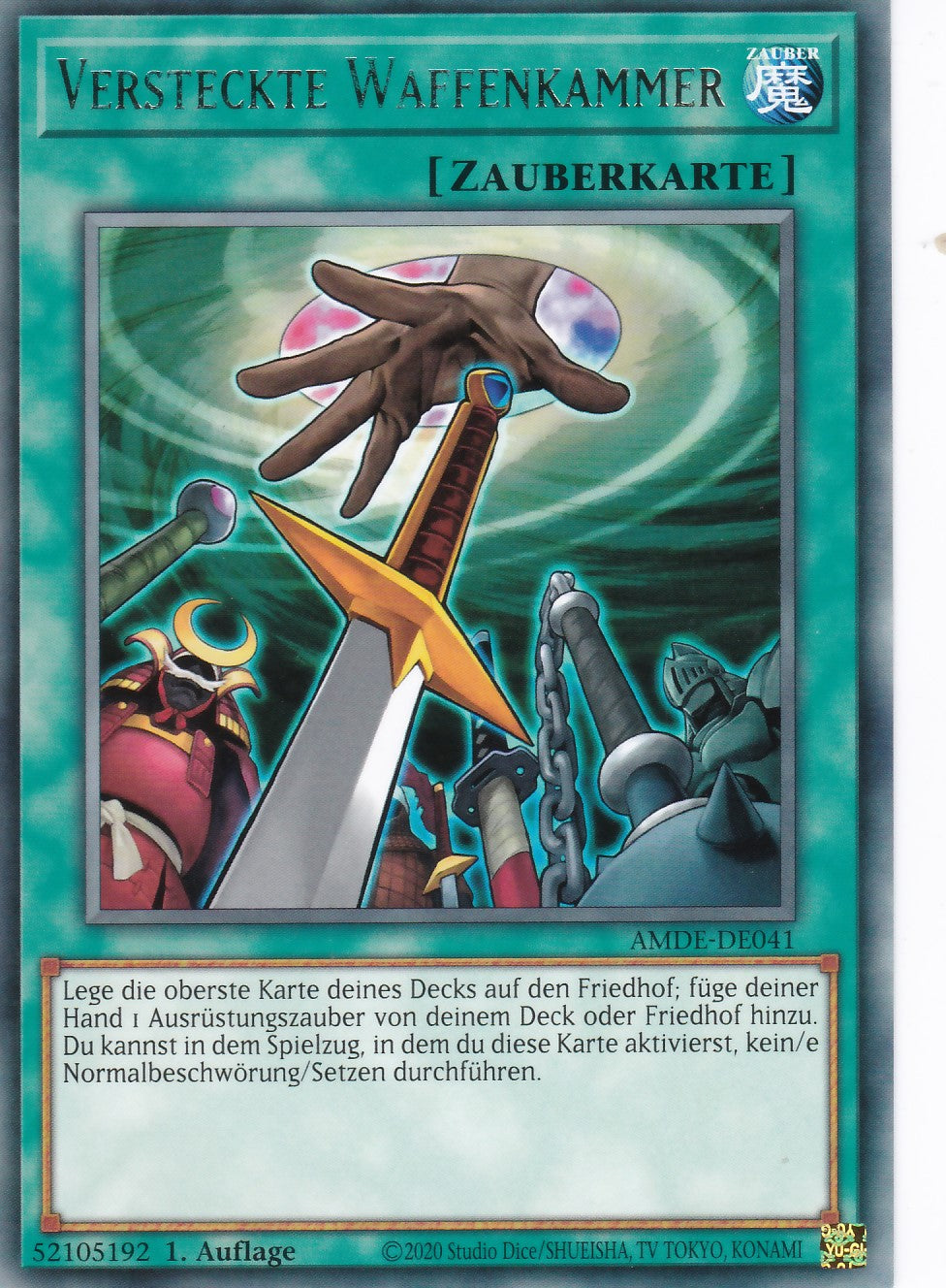 Versteckte Waffenkammer - AMDE-DE041 - Rare - Deutsch - 1. Auflage - Amazing Defenders