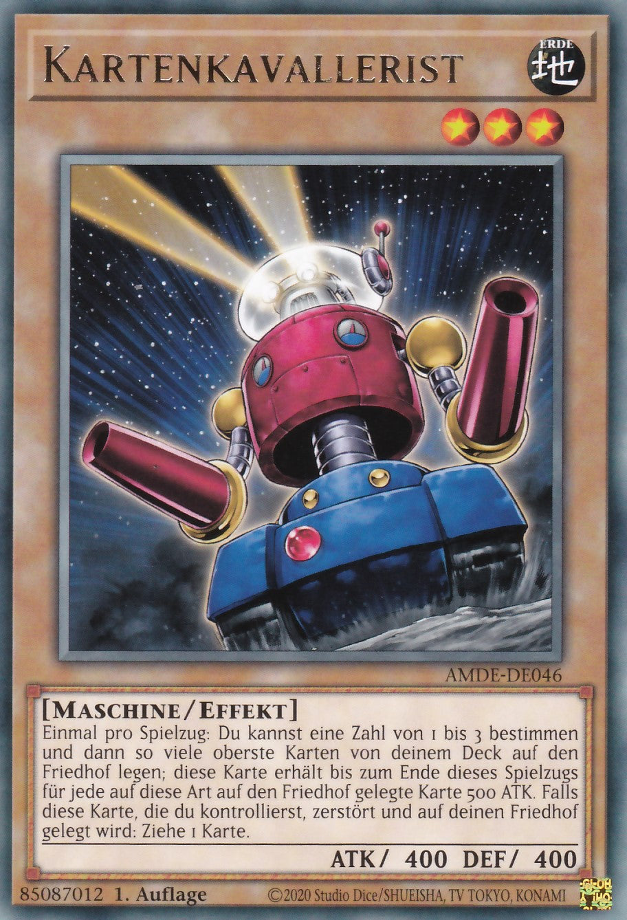 Kartenkavallerist - AMDE-DE046 - Rare - Deutsch - 1. Auflage - Amazing Defenders