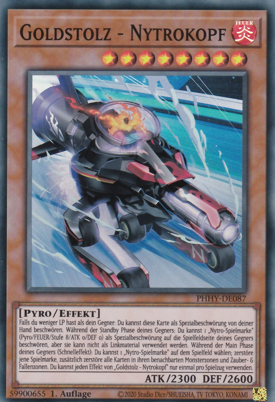 Goldstolz - Nytrokopf - PHHY-DE087 - Super Rare - Deutsch - 1. Auflage - Photon Hypernova
