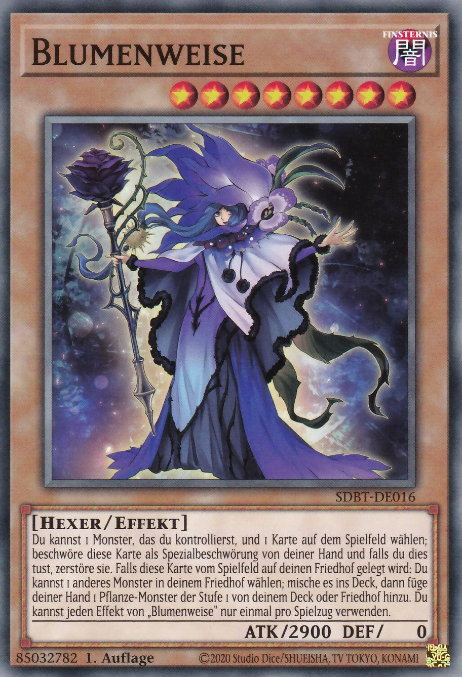 Blumenweise - SDBT-DE016 - Common - Deutsch - 1. Auflage - Structure Deck: Beware of Traptrix