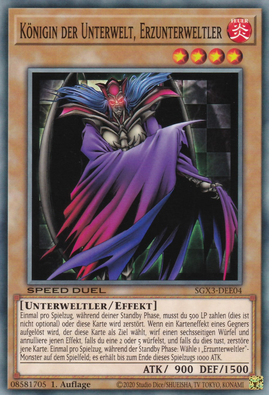 Bauer der Widerwärtigkeit, Erzunterweltler - SGX3-DEE05 - Common - 1. Auflage - Deutsch - Speed Duel GX: Duelists of Shadows