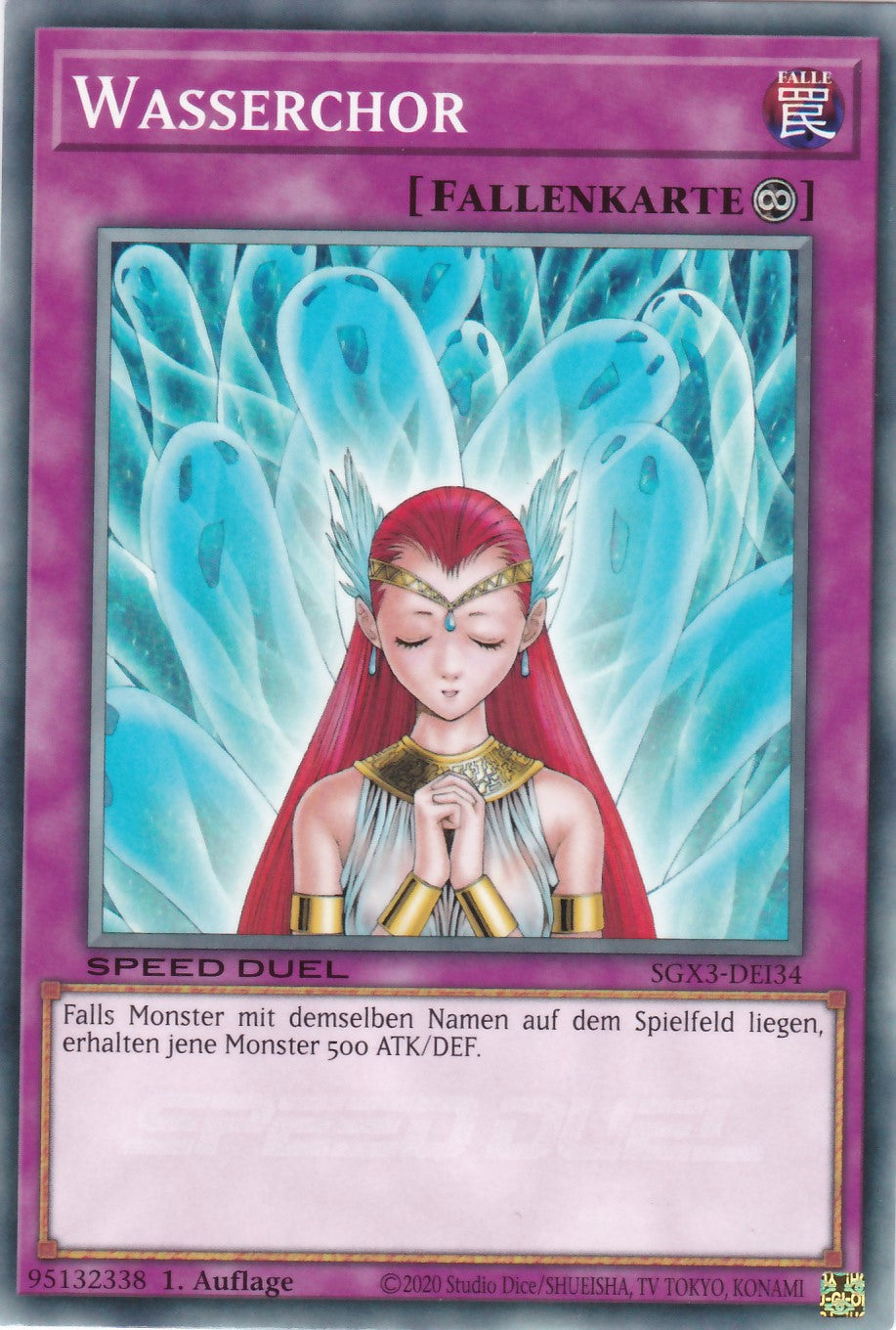 Wasserchor - SGX3-DEI34 - Common - 1. Auflage - Deutsch - Speed Duel GX: Duelists of Shadows