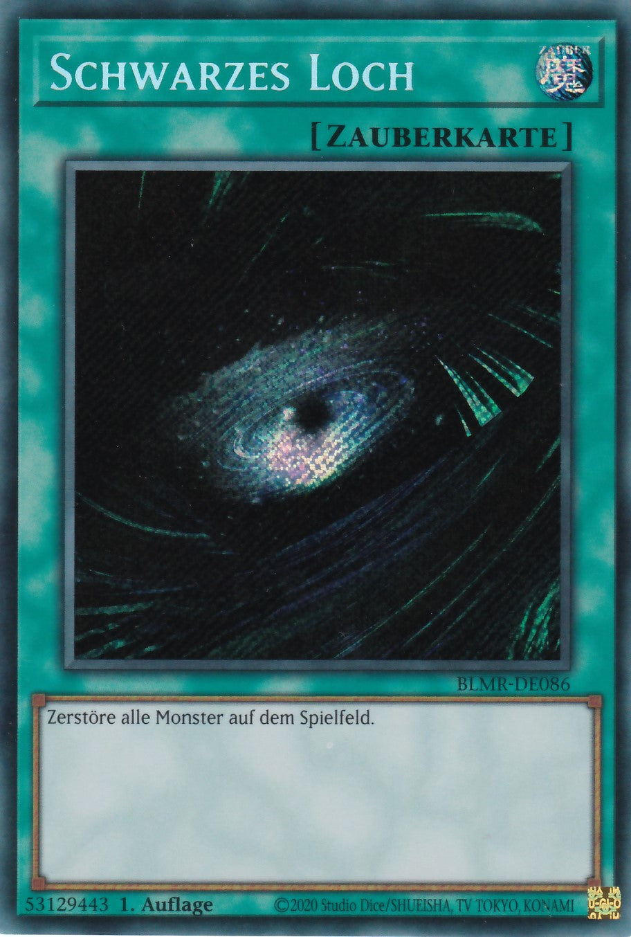 BLMR-DE086 - Schwarzes Loch - Secret Rare - Deutsch - Battles of Legend Monstrous Revenge