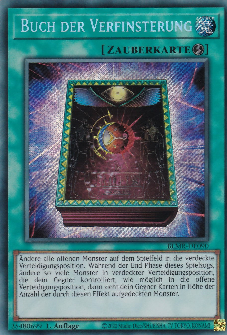 BLMR-DE090 - Buch der Verfinsterung - Secret Rare - Deutsch - Battles of Legend Monstrous Revenge