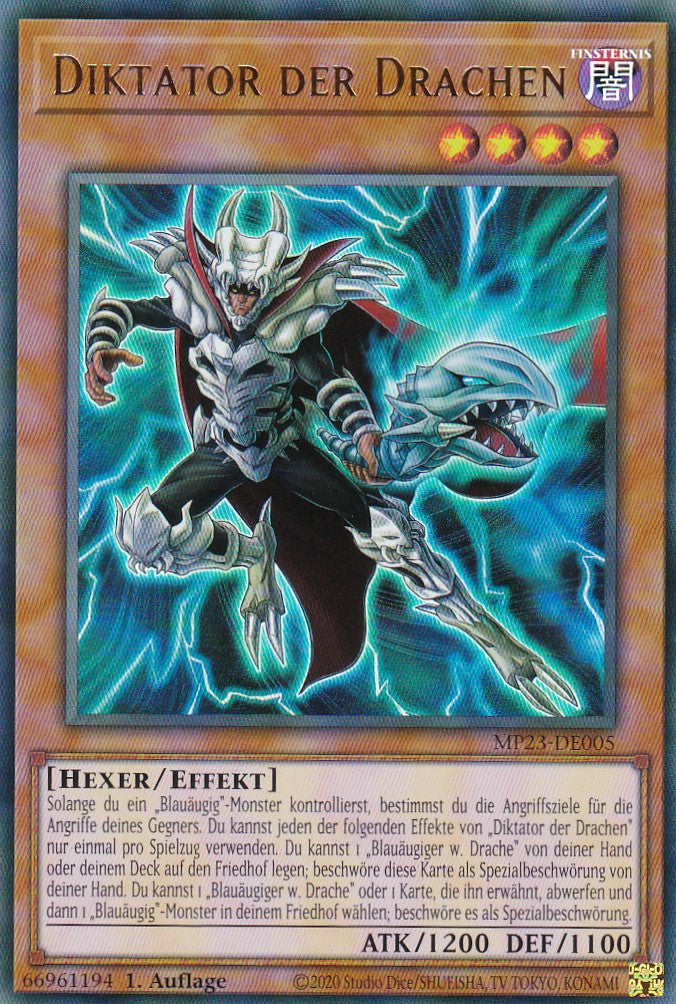 Diktator der Drachen - MP23-DE005 - Ultra Rare - 1. Auflage - Deutsch - 25th Anniversary Tin: Dueling Heroes