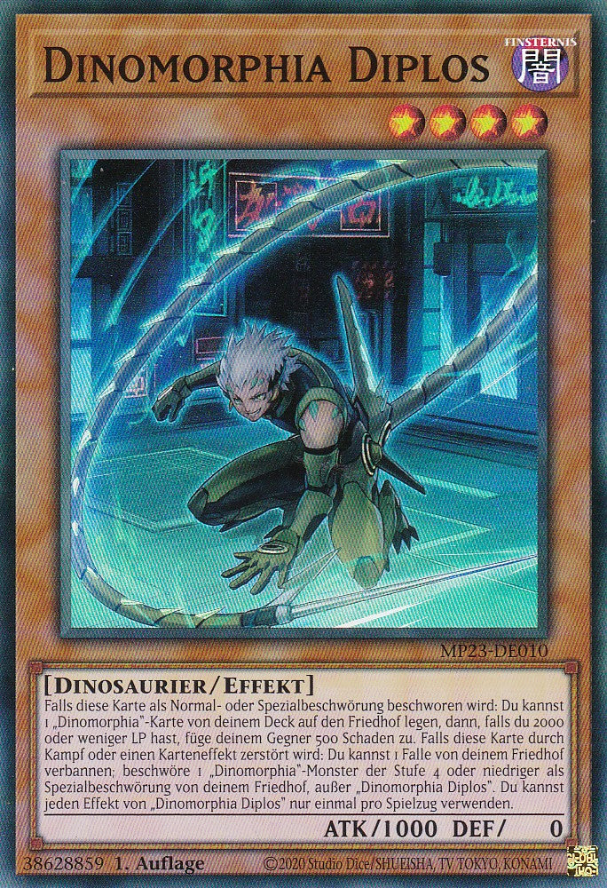 Dinomorphia Diplos - MP23-DE010 - Super Rare - 1. Auflage - Deutsch - 25th Anniversary Tin: Dueling Heroes