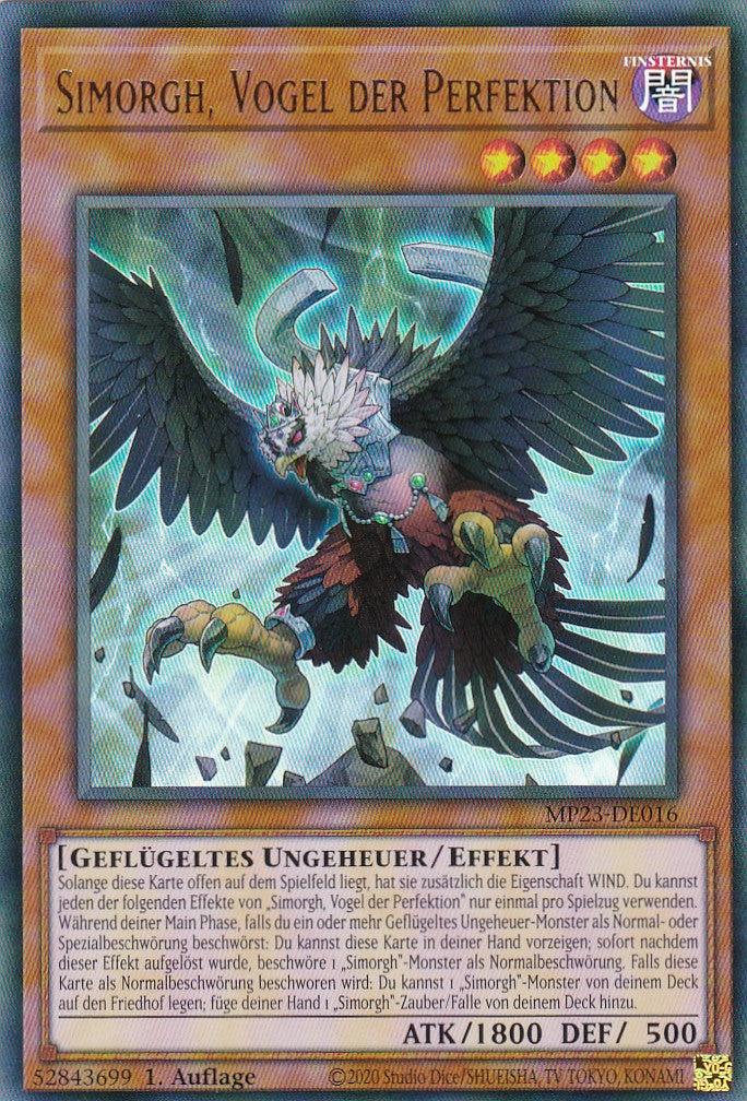 Simorgh, Vogel der Perfektion - MP23-DE016 - Ultra Rare - 1. Auflage - Deutsch - 25th Anniversary Tin: Dueling Heroes