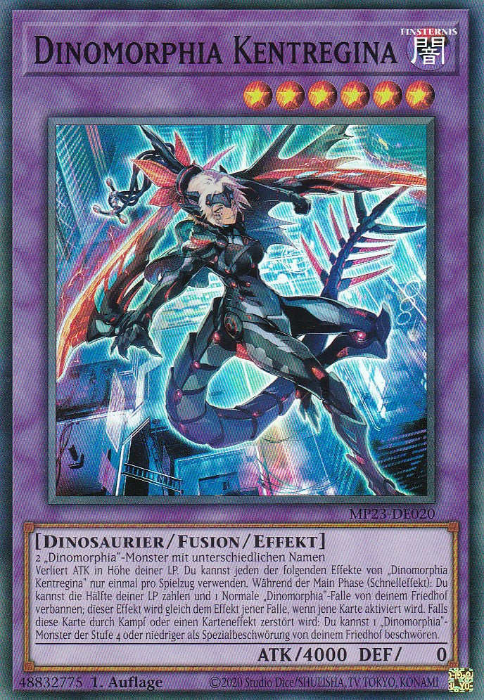 Dinomorphia Kentregina - MP23-DE020 - Super Rare - 1. Auflage - Deutsch - 25th Anniversary Tin: Dueling Heroes