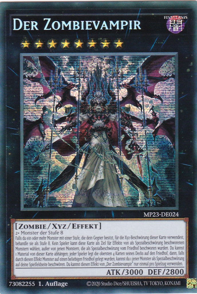 Der Zombievampir - MP23-DE024 - Secret Rare - 1. Auflage - Deutsch - 25th Anniversary Tin: Dueling Heroes