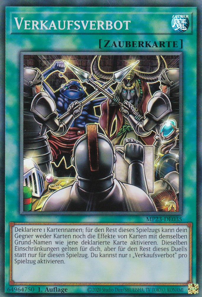 Verkaufsverbot - MP23-DE035 - Super Rare - 1. Auflage - Deutsch - 25th Anniversary Tin: Dueling Heroes