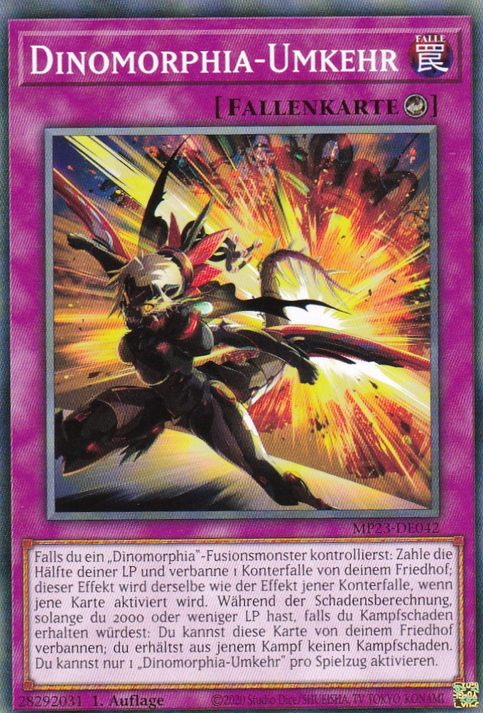 Dinomorphia-Umkehr - MP23-DE042 - Common - 1. Auflage - Deutsch - 25th Anniversary Tin: Dueling Heroes