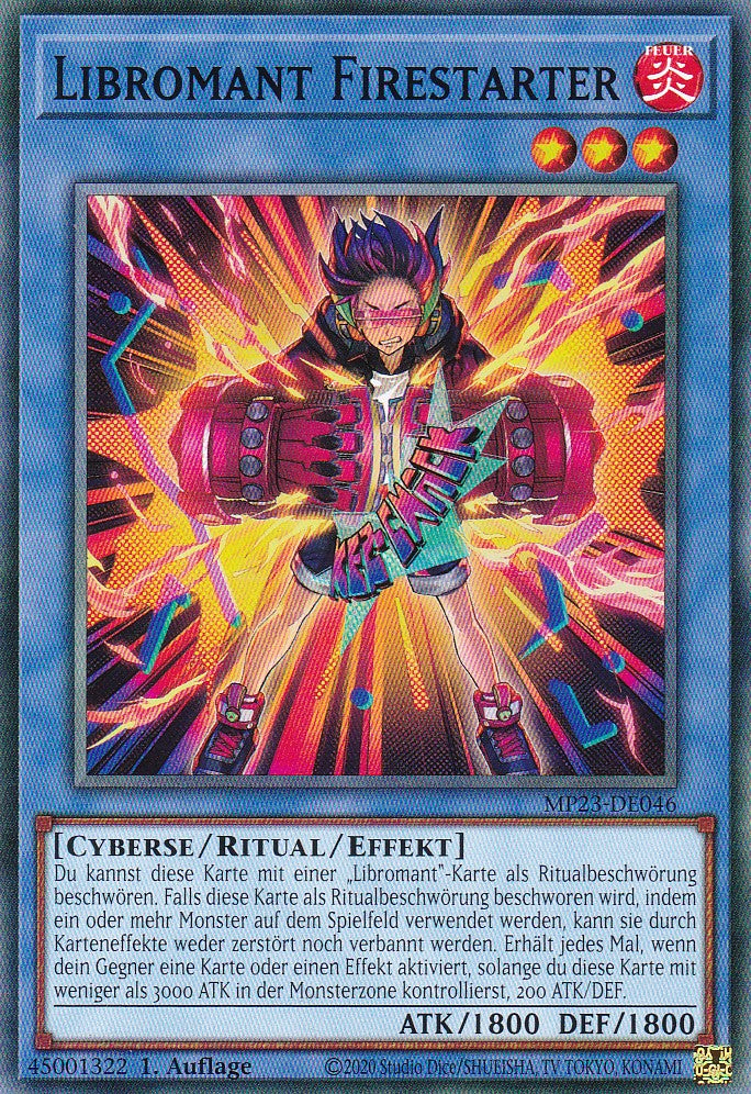 Libromant Firestarter - MP23-DE046 - Common - 1. Auflage - Deutsch - 25th Anniversary Tin: Dueling Heroes