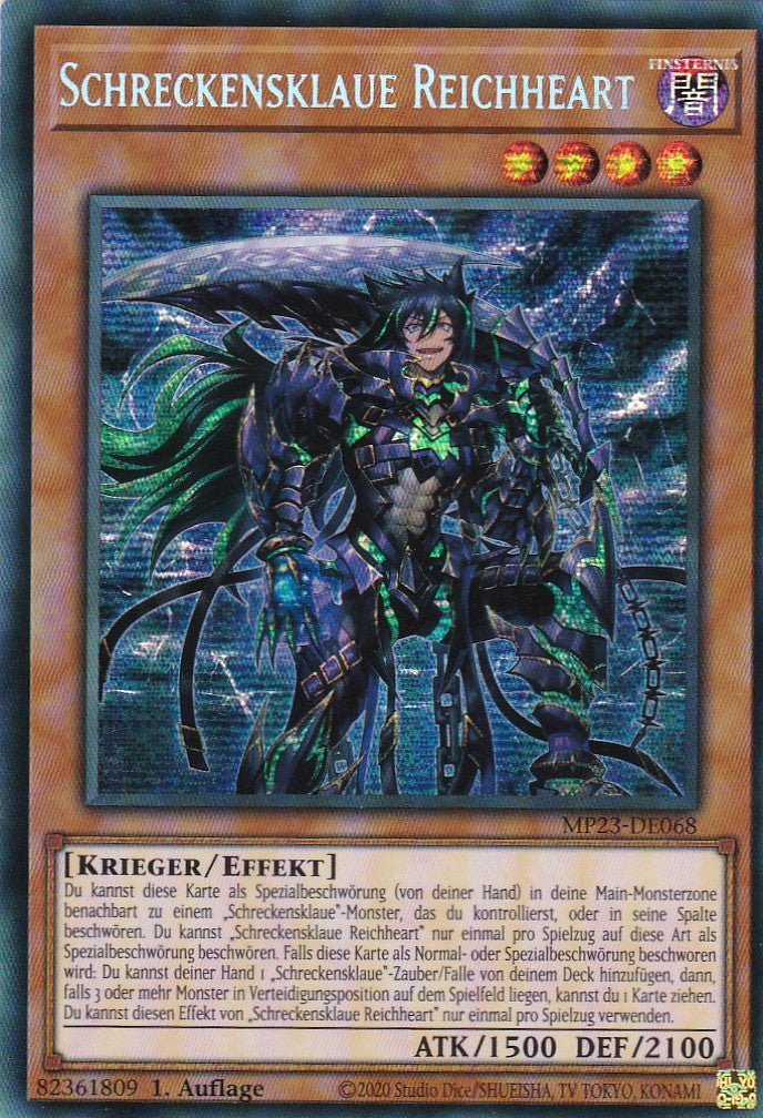 Schreckensklaue Reichheart - MP23-DE068 - Secret Rare - 1. Auflage - Deutsch - 25th Anniversary Tin: Dueling Heroes