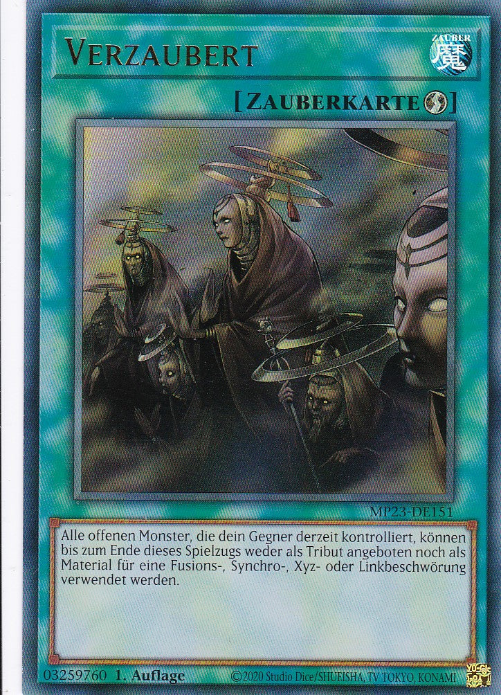 Verzaubert - MP23-DE151 - Ultra Rare - 1. Auflage - Deutsch - 25th Anniversary Tin: Dueling Heroes