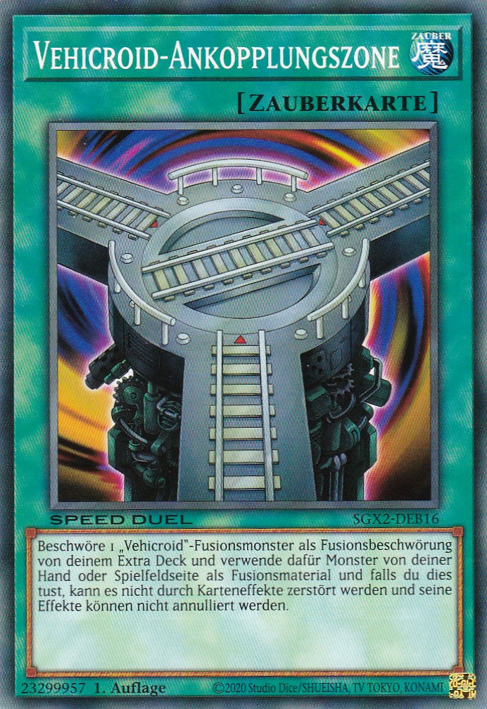 Vehicroid-Ankopplungszone - SGX2-DEB16 - Common - Deutsch - 1. Auflage - Speed Duel GX: Midterm Paradox