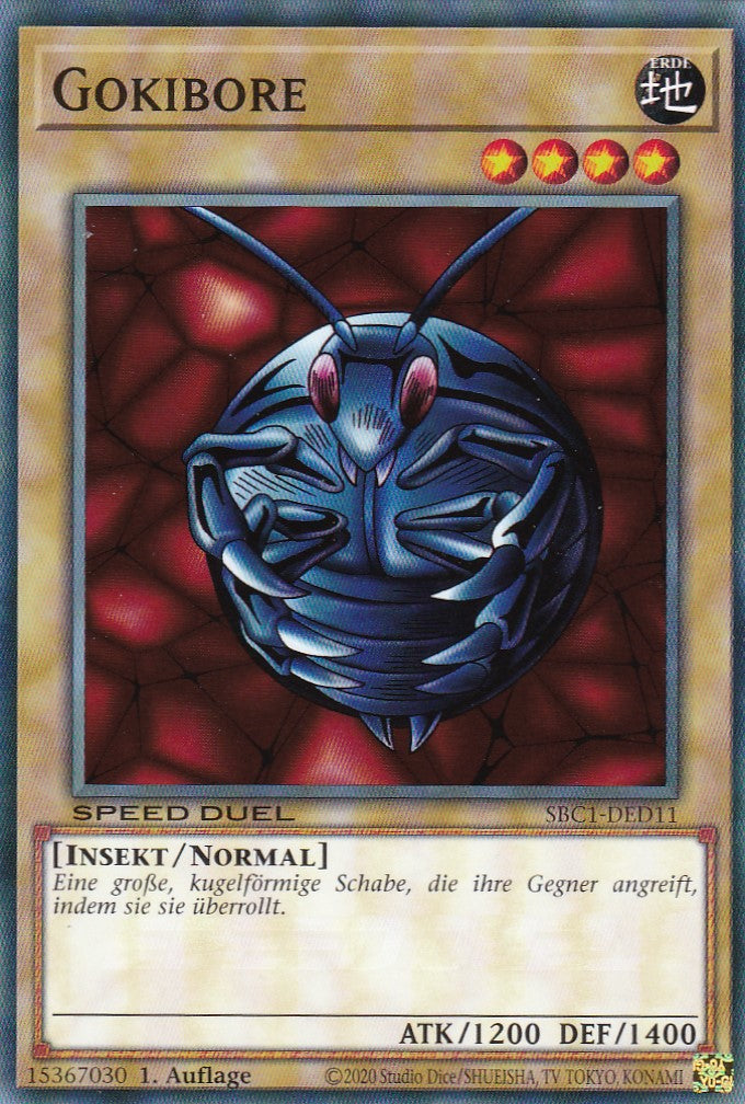 Gokibore - SBC1-DED11 - Common - 1. Auflage - Deutsch - Speed Duel: Streets of Battle City