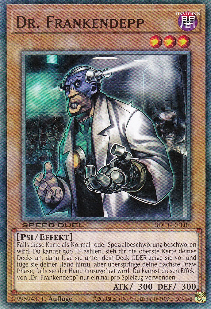 Dr. Frankendepp - SBC1-DEE06 - Common - 1. Auflage - Deutsch - Speed Duel: Streets of Battle City