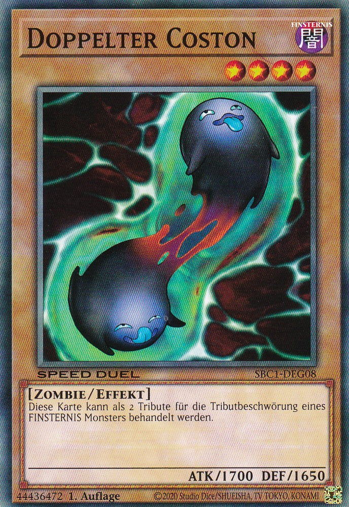 Doppelter Coston - SBC1-DEG08 - Common - 1. Auflage - Deutsch - Speed Duel: Streets of Battle City