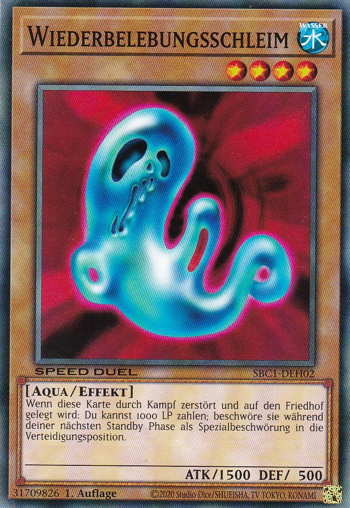 Wiederbelebungsschleim - SBC1-DEH02 - Common - 1. Auflage - Deutsch - Speed Duel: Streets of Battle City