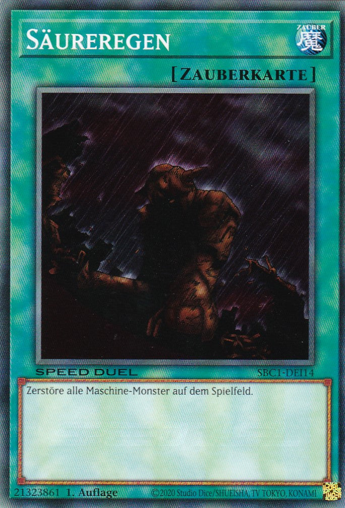 Säureregen - SBC1-DEI14 - Common - 1. Auflage - Deutsch - Speed Duel: Streets of Battle City