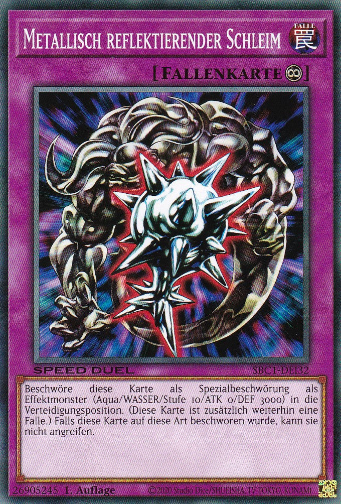 Metallisch reflektierender Schleim - SBC1-DEI32 - Common - 1. Auflage - Deutsch - Speed Duel: Streets of Battle City