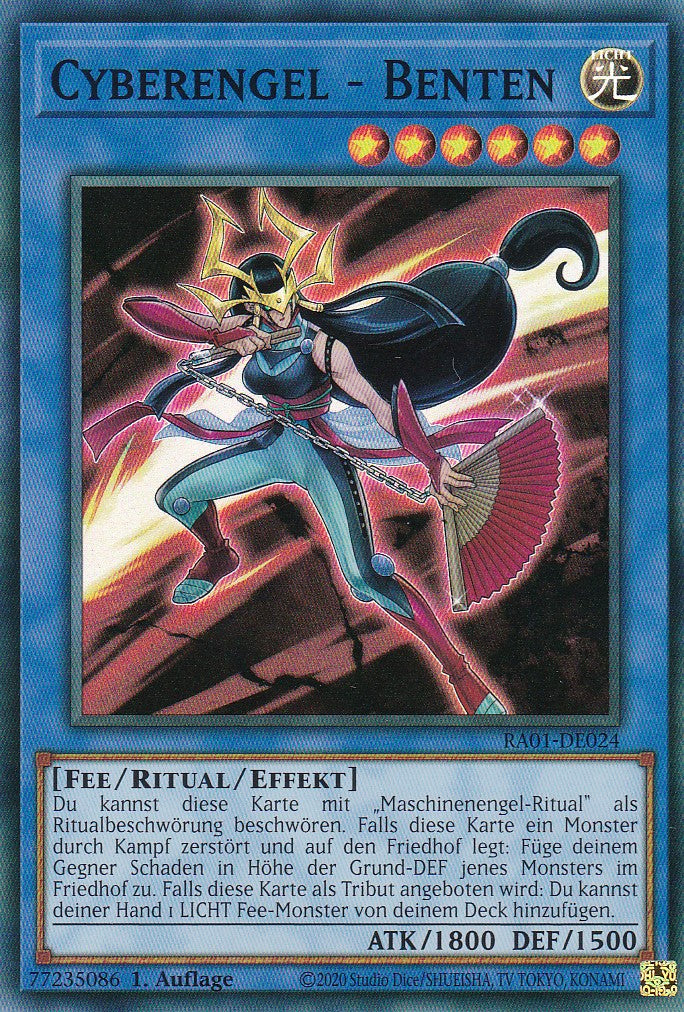 Cyberengel - Benten - RA01-DE024 - Super Rare - 1. Auflage - Deutsch - Einzelkarten aus: 25th Anniversary Rarity Collection