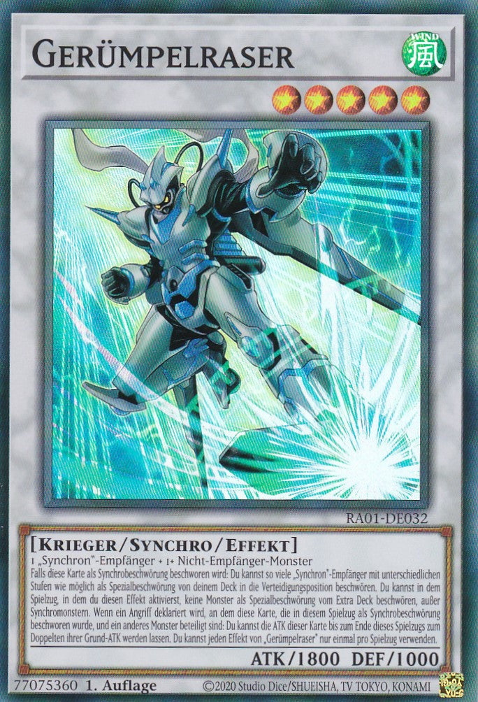 Gerümpelraser - RA01-DE032 - Super Rare - 1. Auflage - Deutsch - Einzelkarten aus: 25th Anniversary Rarity Collection