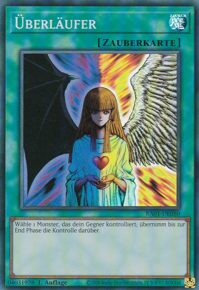 Überläufer - RA01-DE050 - Super Rare - 1. Auflage - Deutsch - Einzelkarten aus: 25th Anniversary Rarity Collection