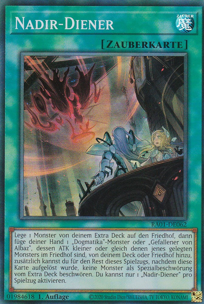 Nadir-Diener - RA01-DE062 - Super Rare - 1. Auflage - Deutsch - Einzelkarten aus: 25th Anniversary Rarity Collection