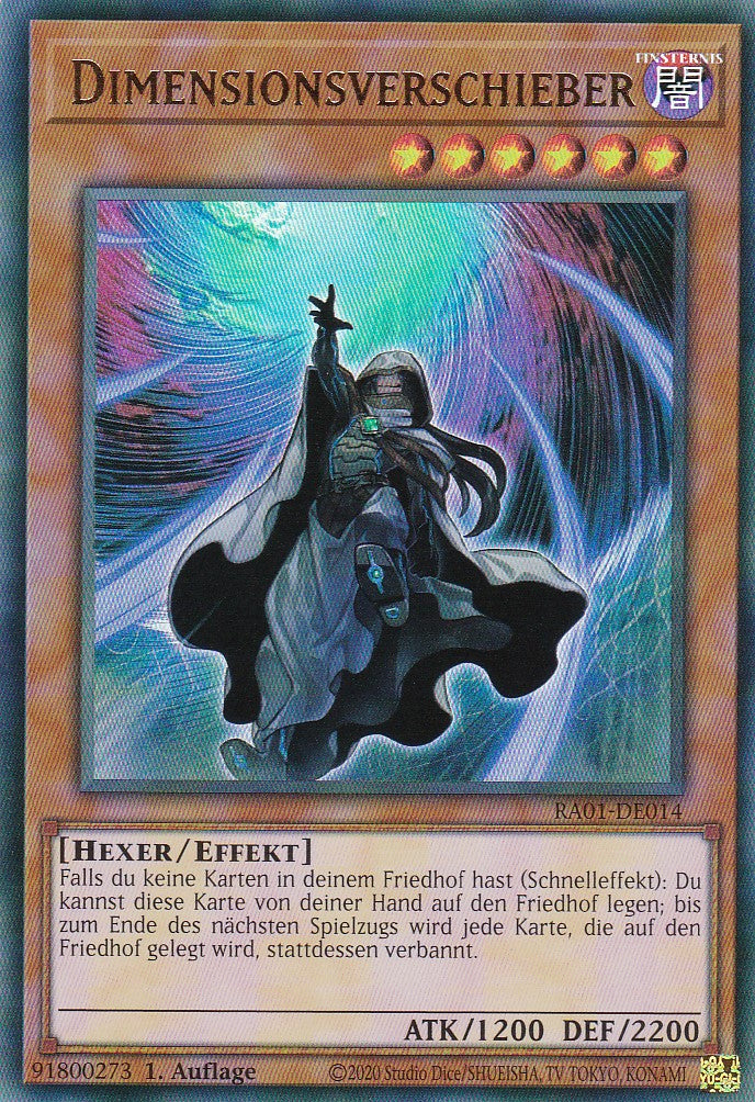 Dimensionsverschieber - RA01-DE014 - Ultra Rare - 1. Auflage - Deutsch - Einzelkarten aus: 25th Anniversary Rarity Collection