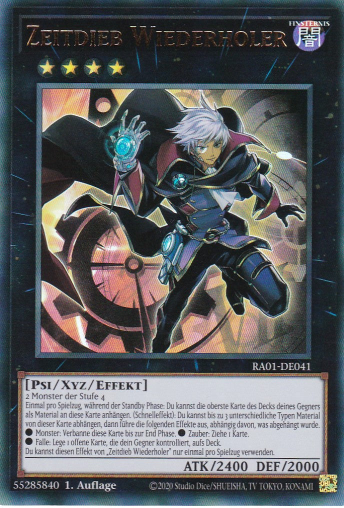 Zeitdieb Wiederholer - RA01-DE041 - Ultra Rare - 1. Auflage - Deutsch - Einzelkarten aus: 25th Anniversary Rarity Collection