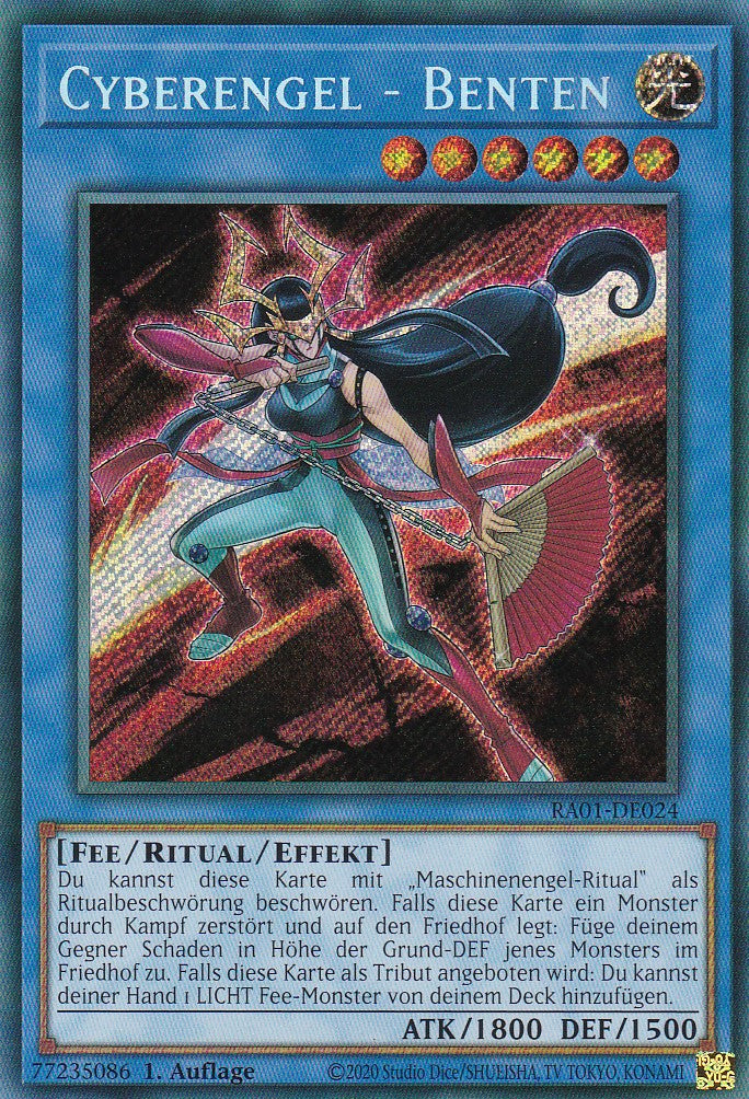 Cyberengel - Benten - RA01-DE024 - Secret Rare - 1. Auflage - Deutsch - Einzelkarten aus: 25th Anniversary Rarity Collection