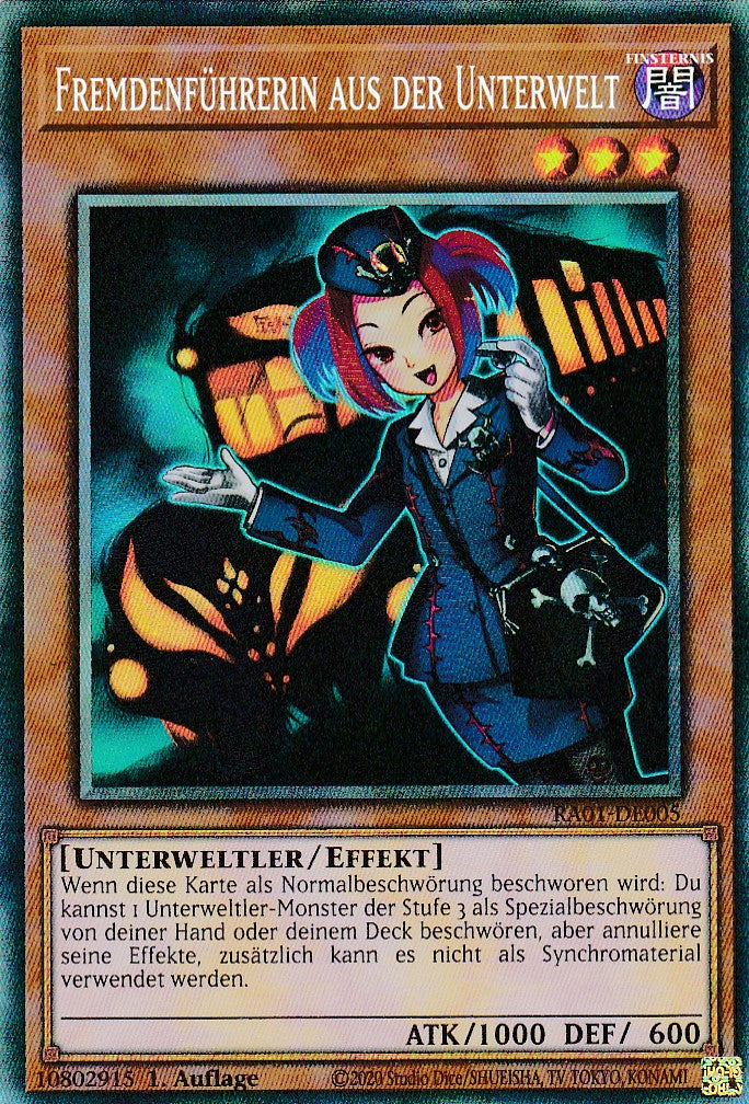 Fremdenführerin aus der Unterwelt - RA01-DE005 - Collectors Rare - 1. Auflage - Deutsch - Einzelkarten aus: 25th Anniversary Rarity Collection