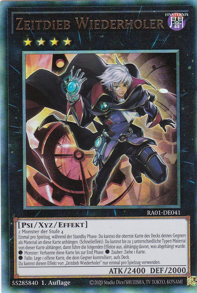 Zeitdieb Wiederholer - RA01-DE041 - Ultimate Rare - 1. Auflage - Deutsch - Einzelkarten aus: 25th Anniversary Rarity Collection