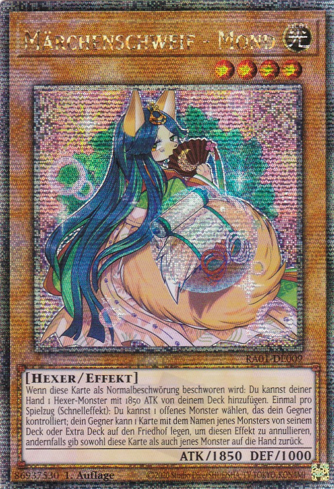 Märchenschweif - Mond - RA01-DE009 - Quarter Century Secret Rare - 1. Auflage - Deutsch - Einzelkarten aus: 25th Anniversary Rarity Collection