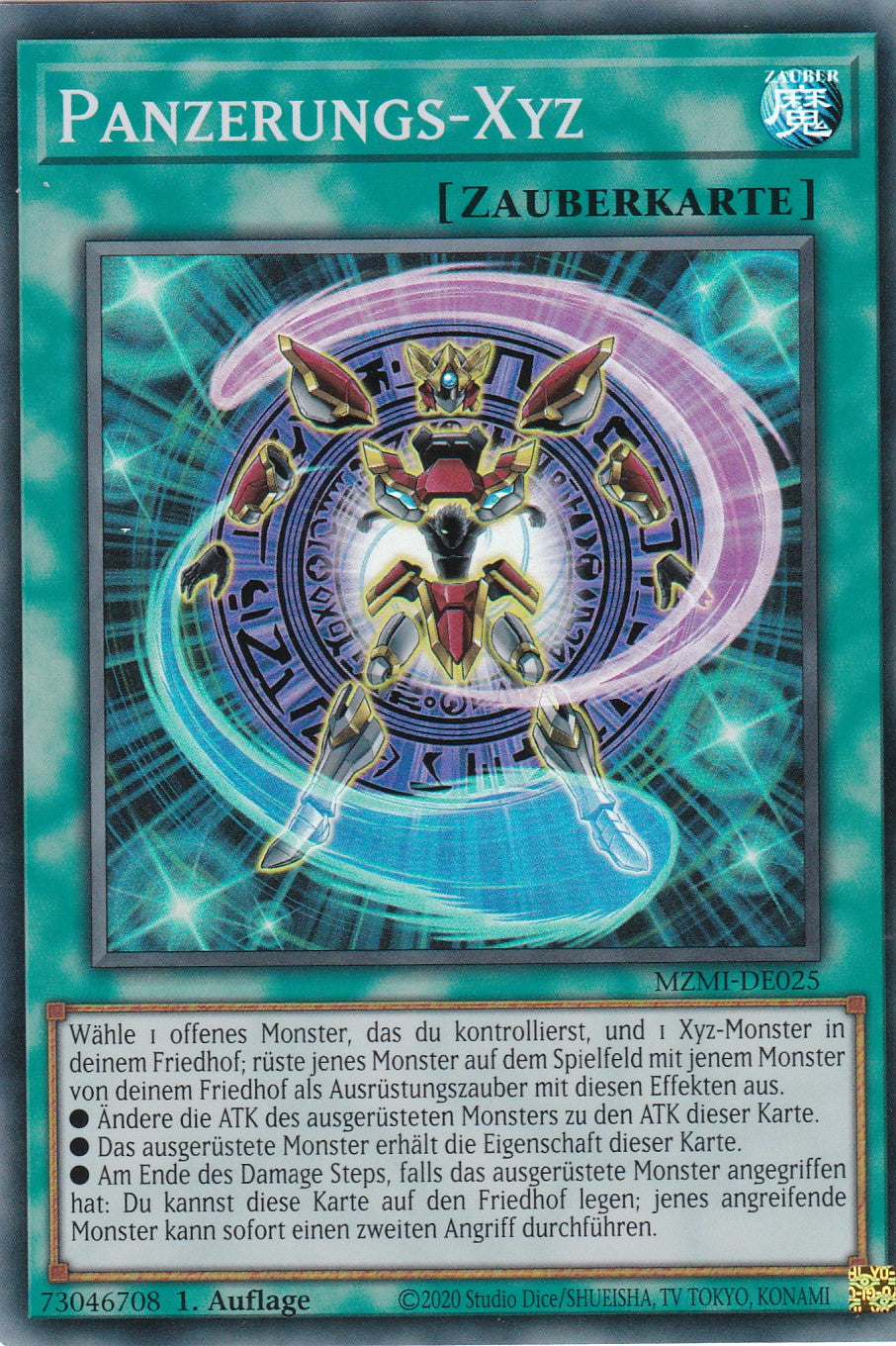 Panzerungs-XYZ - MZMI-DE025 - Super Rare - 1. Auflage - Super Rare - Maze of Millennia