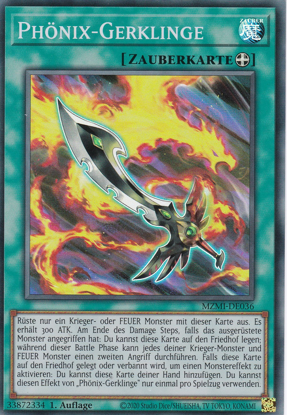 Phönix-Gerklinge - MZMI-DE036 - Super Rare - 1. Auflage - Super Rare - Maze of Millennia