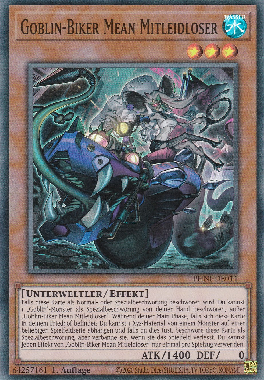 Goblin - Biker Mean Mitleidloser - PHNI-DE011 - Super Rare - 1. Auflage - Deutsch - Phantom Nightmare