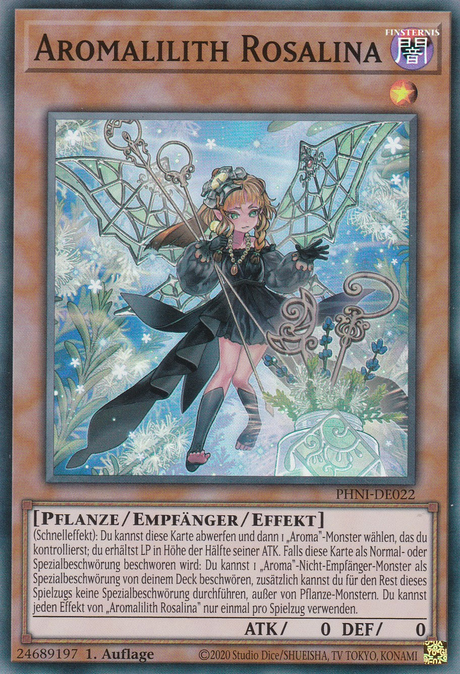 Aromalilith Rosalina - PHNI-DE022 - Super Rare - 1. Auflage - Deutsch - Phantom Nightmare