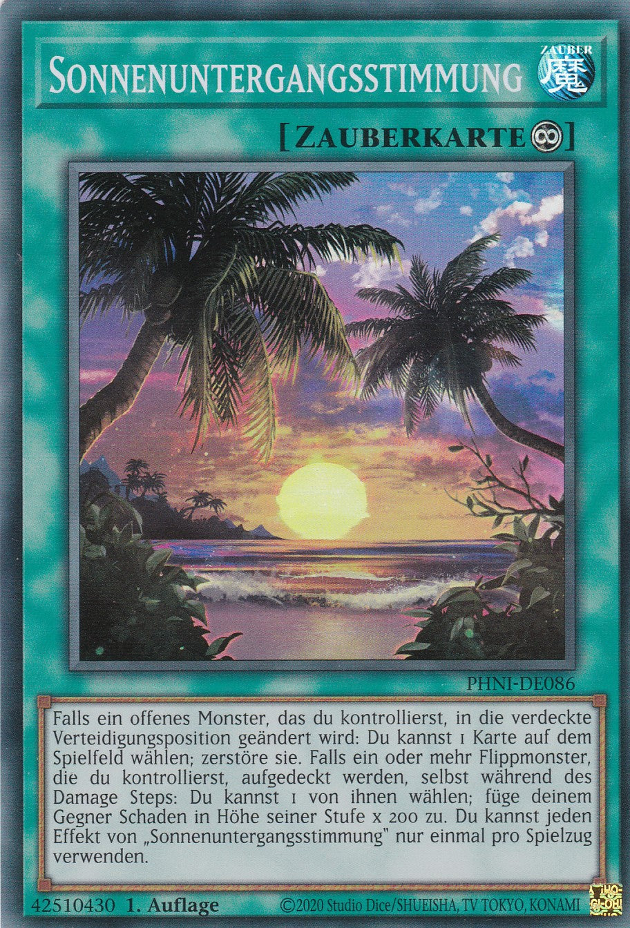 Sonnenuntergangsstimmung - PHNI-DE086 - Super Rare - 1. Auflage - Deutsch - Phantom Nightmare