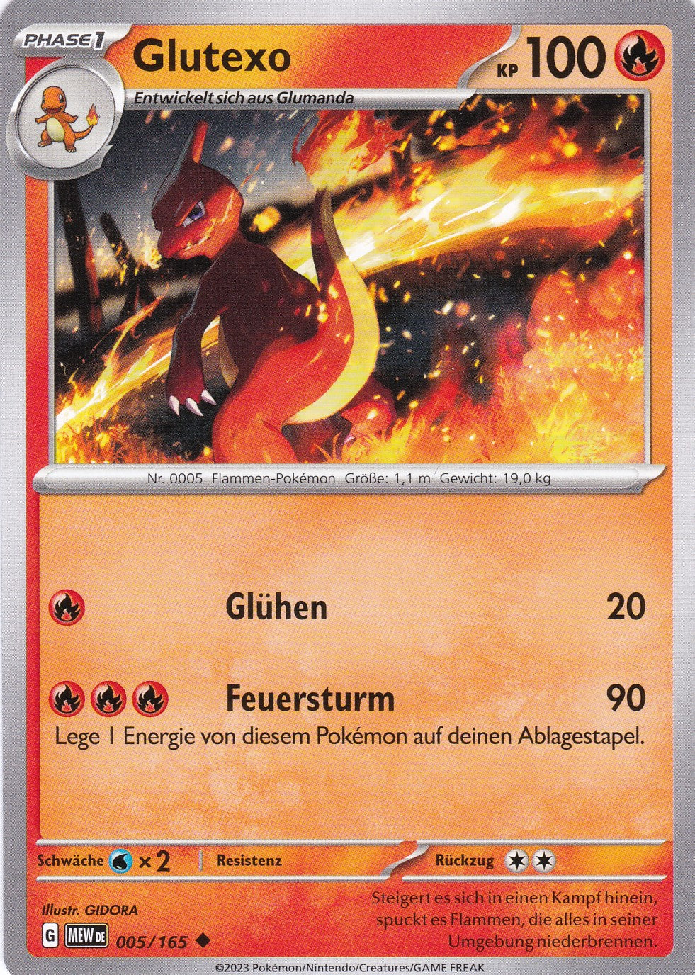 Glutexo - 5 / 207 - Uncommon - Karmesin & Purpur – 151 - Pokemon