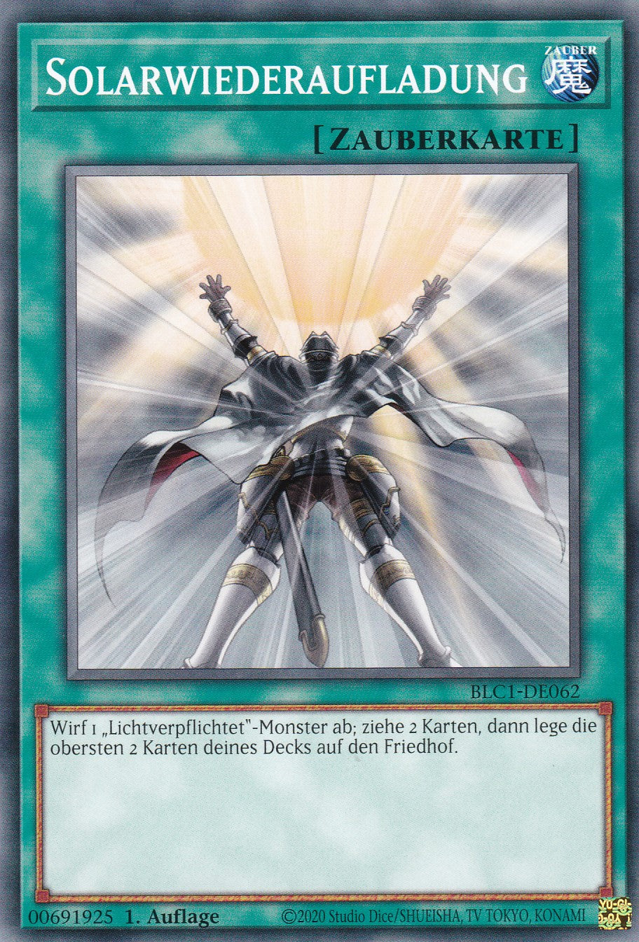 Solarwiederaufladung - BLC1-DE062 - Common - 1. Auflage - DEUTSCH - Battles of Legends: Chapter 1