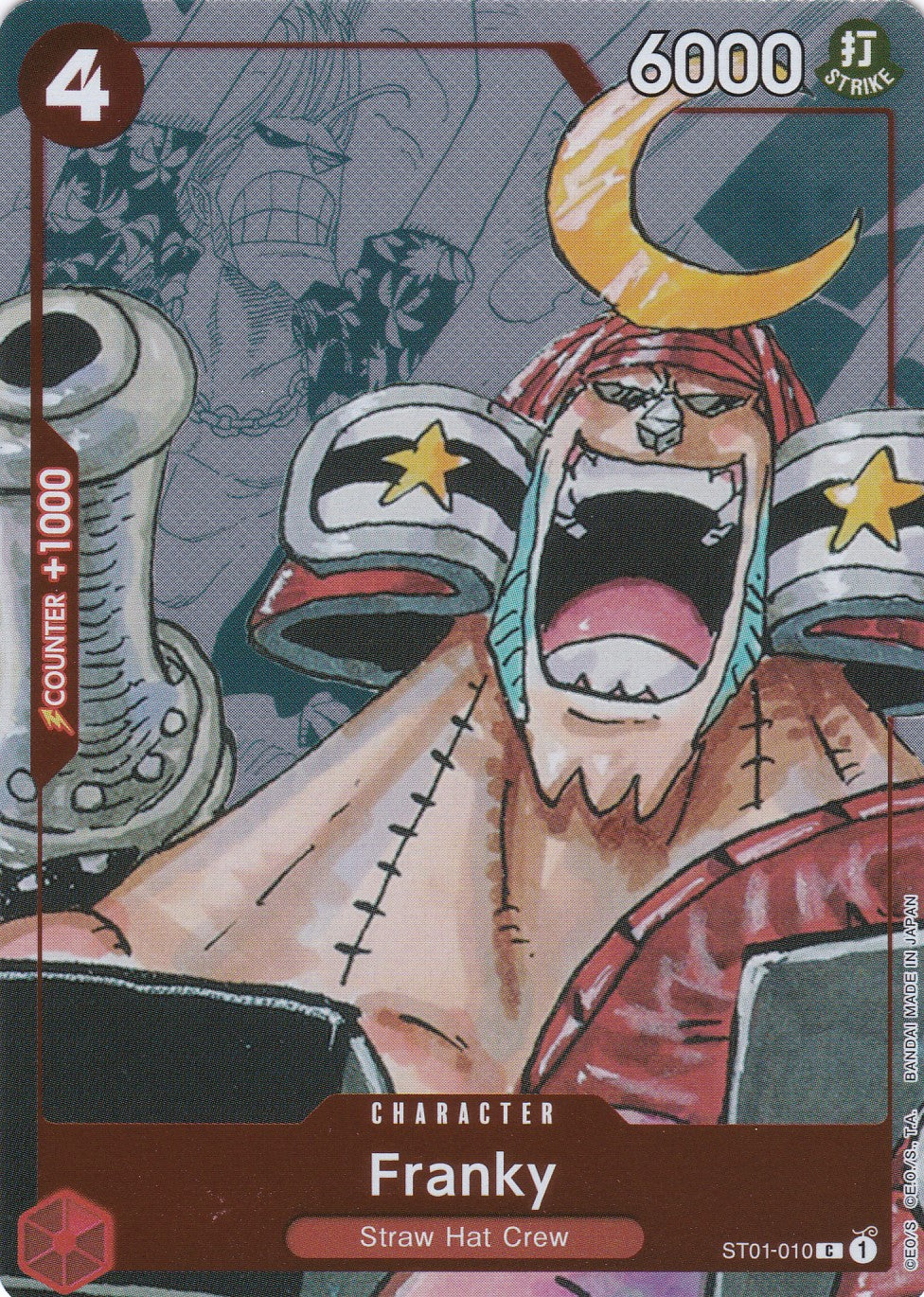 Franky (ST01-010) - Common - Premium Card Collection 25th Edition - One Piece Card Game