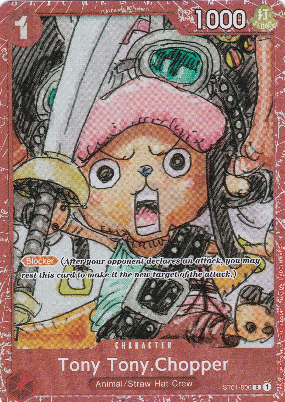 Tony Tony.Chopper (ST01-006) (V.2) - Common - Premium Card Collection - One Piece Film Red Edition - One Piece Card Game