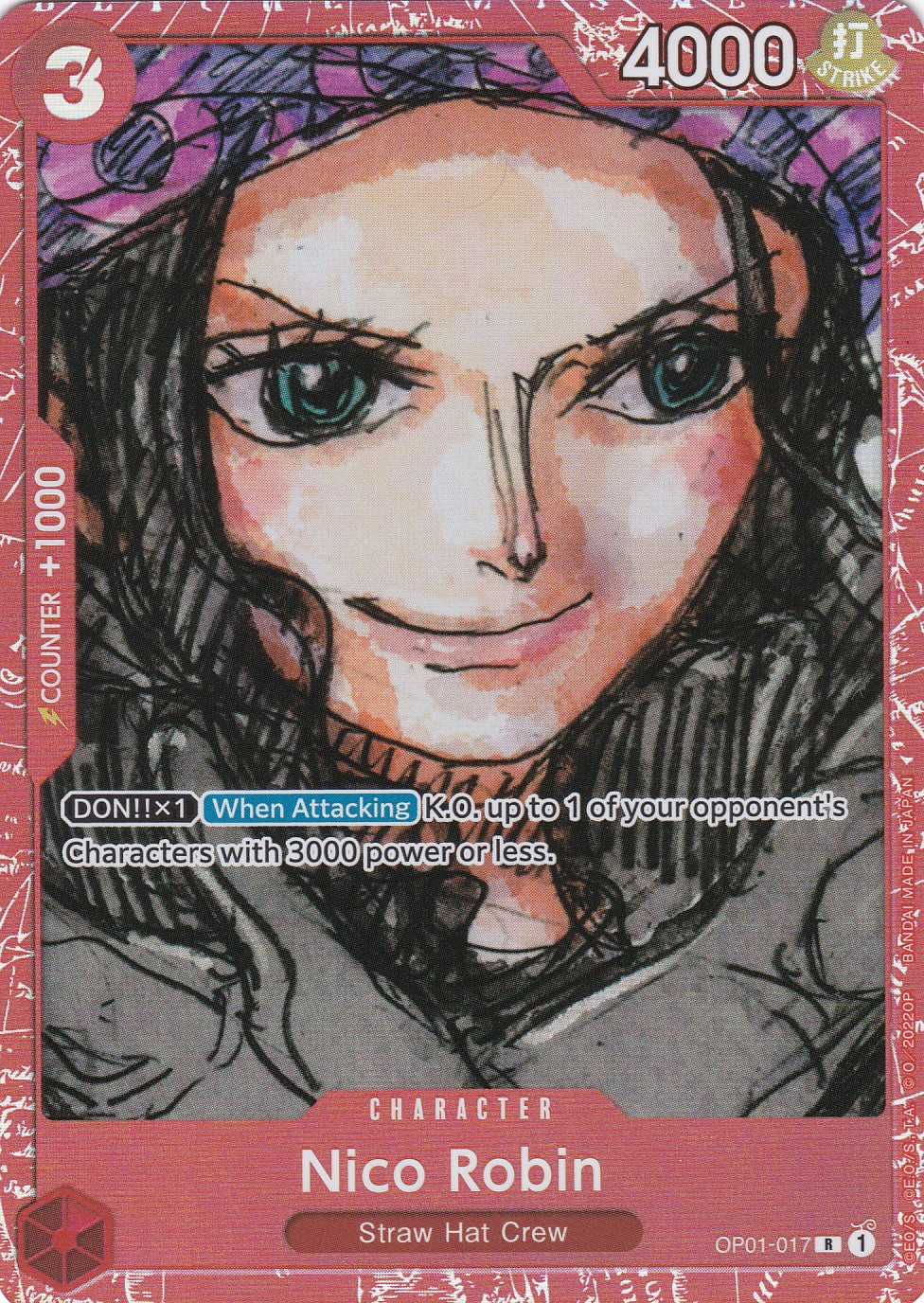 Nico Robin (OP01-017) - Rare - Premium Card Collection - One Piece Film Red Edition - One Piece Card Game