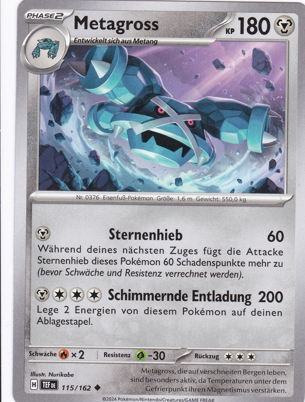 Metagross - 115 / 218 - Uncommon - Gewalten der Zeit - Pokemon