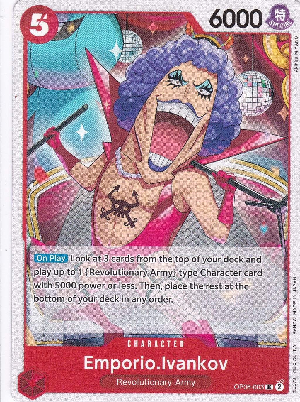 Emporio.Ivankov (OP06-003) - Uncommon - Wings of the Captain