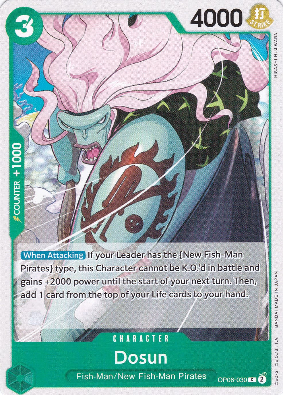 Dosun (OP06-030) - Common - Wings of the Captain